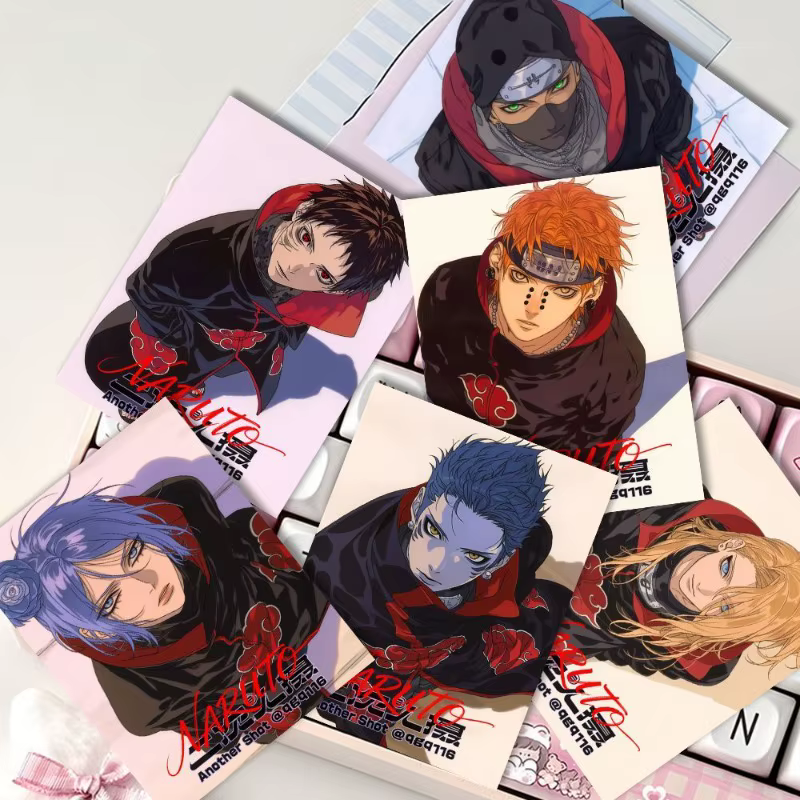 Cartes Naruto Sasuke Uchiha et Uzumaki, dessin animé Naruto, mignon, nouveau, créatif, mode, personnalité, marque-page portable de haute valeur, cadeau