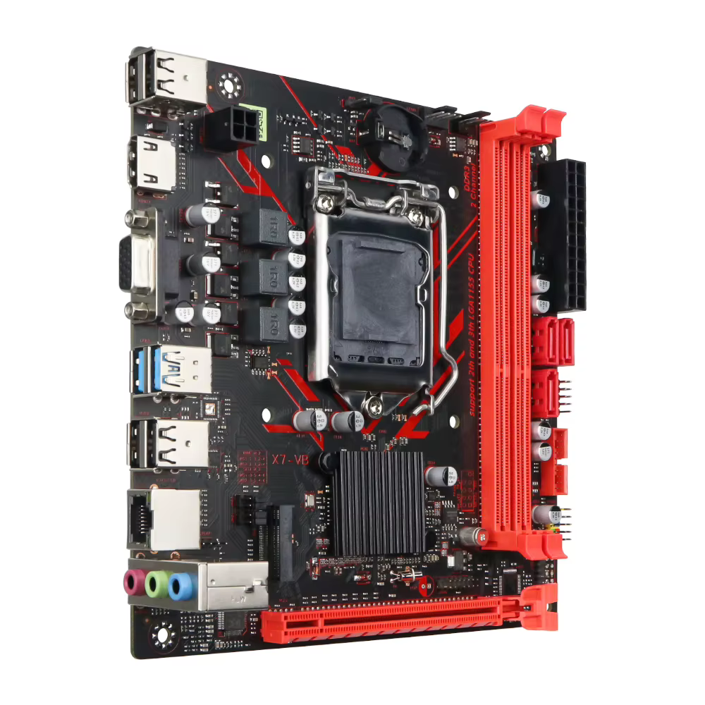 MACHINIST H61 carte mère LGA 1155 DDR3 RAM Compatible avec les CPU Intel Core 2e et 3ème génération prend en charge M.2 NVME SDD
