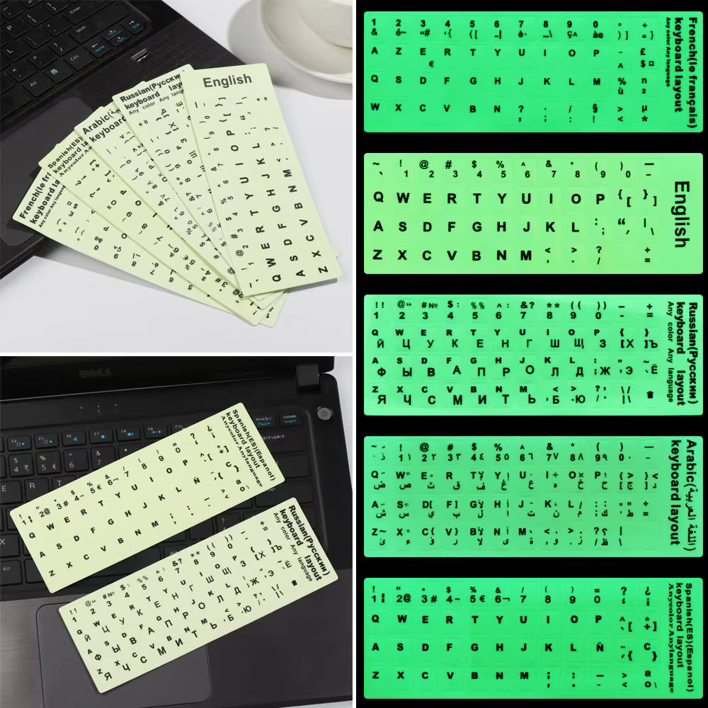 Film de protection autocollant pour clavier d'ordinateur portable