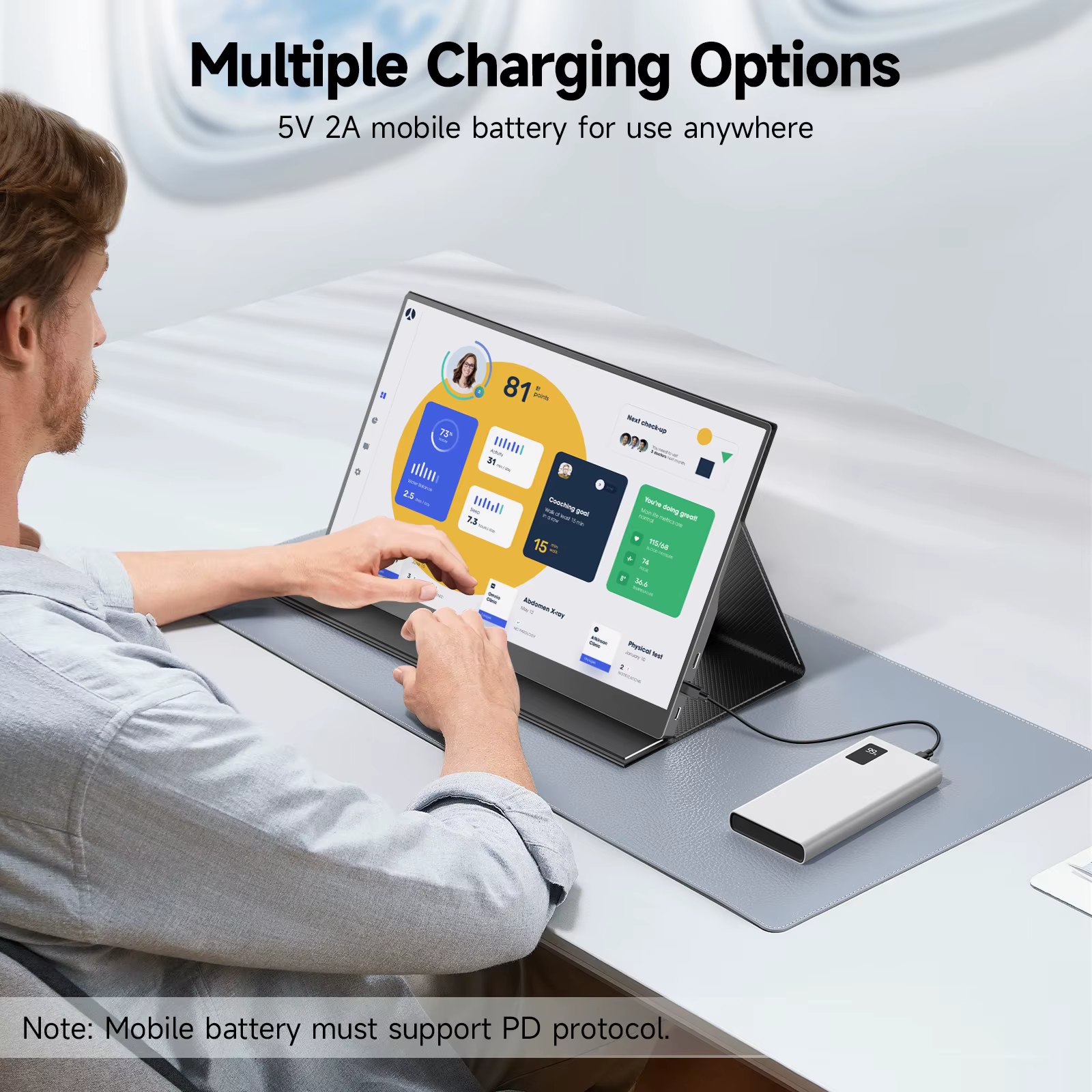 Écran tactile portable UPERFECT 15