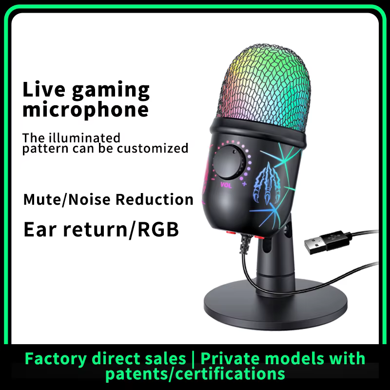 Microphone de jeu USB pour PC