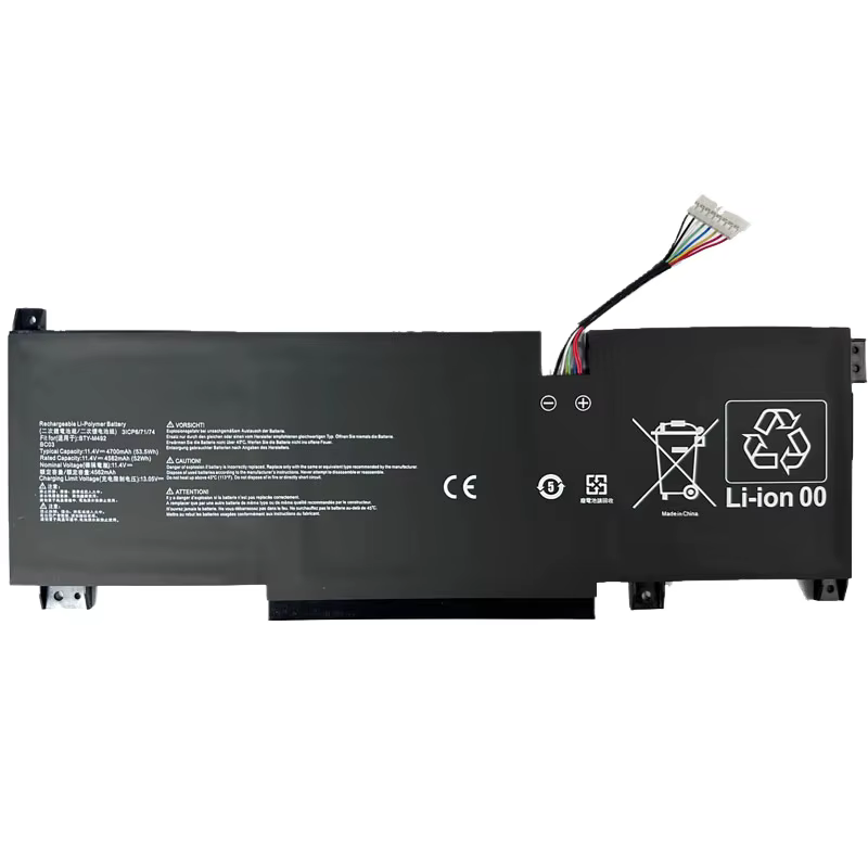 Batterie d'ordinateur portable BTY-M492 pour Msi Bravo C7VF furtif A13VF-021UK épée 15 A13V A11UE A11UG Cyborg A12VF CrosshAir 17 A11UCK A11UDK