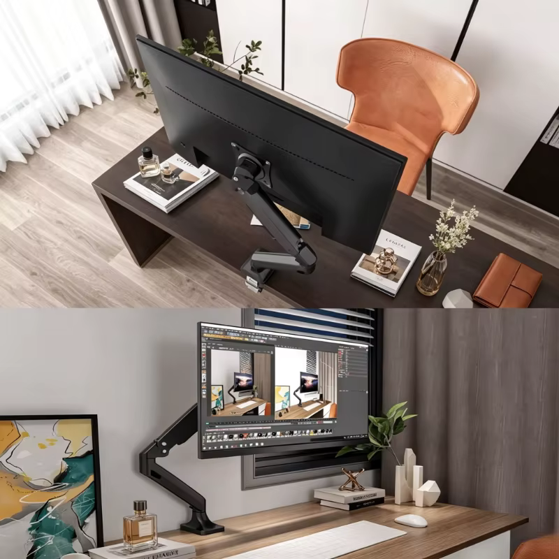Support de moniteur ergonomique pour écrans de 13 à 35 pouces