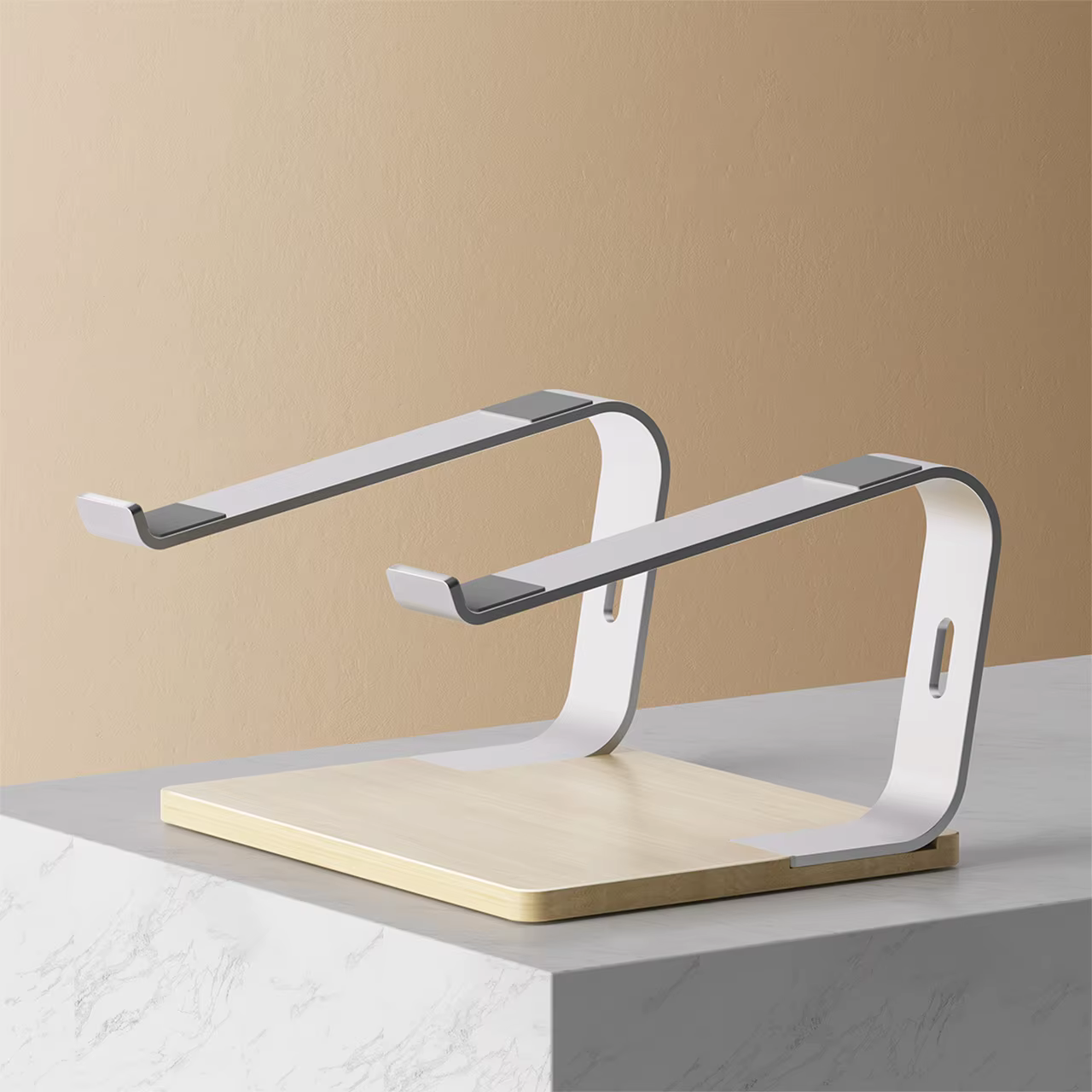 Support ergonomique pour ordinateur portable en alliage d'aluminium