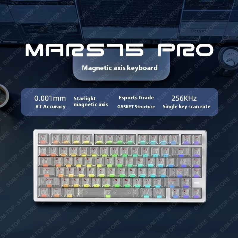 Clavier mécanique magnétique Carotmas MARS75 Mars75 PRO