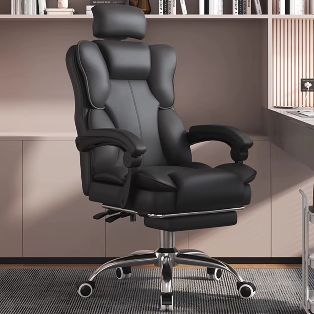Chaise de bureau ergonomique de luxe nordique