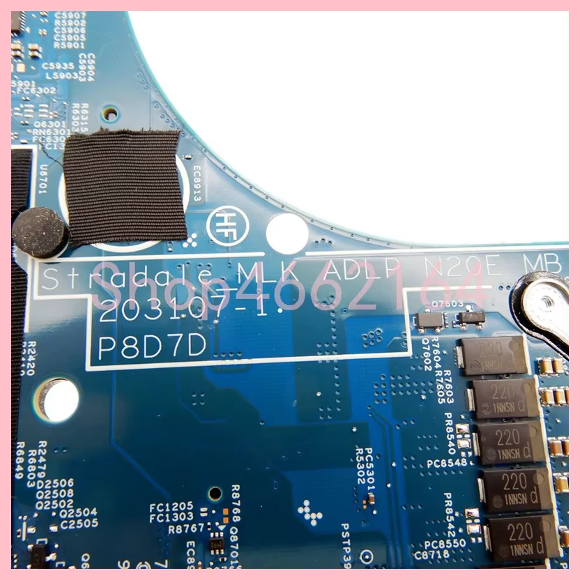 203107-1 carte mère d'ordinateur portable pour Dell XPS 17 9720