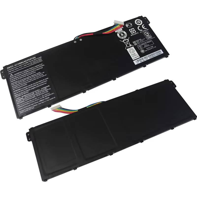 Batterie d'ordinateur portable AC14B8K 15.2V 3220mAh pour Acer Aspire 5 AN515-51 AN515-52 AN515-53 V3-371 V3-111 ES1-111 ES1-512 R3-131T R5-471T
