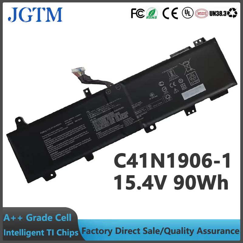 Batterie d'ordinateur portable C41N1906-1 15.4V 90Wh
