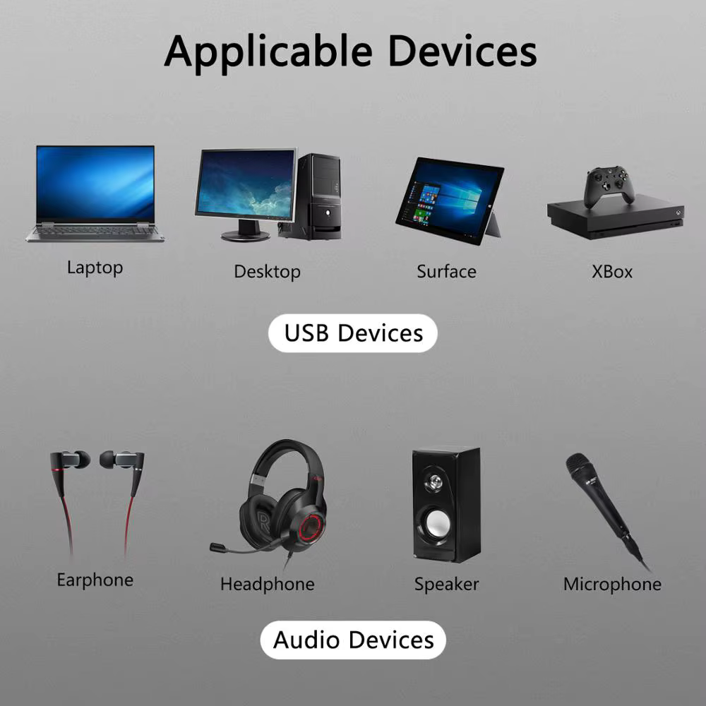 Carte son USB externe Mini