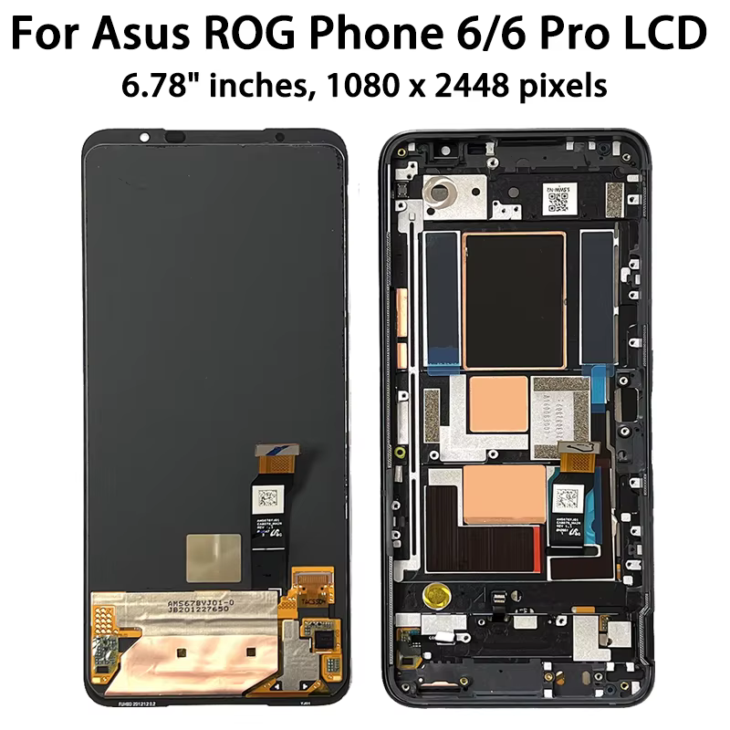 AMOLED ROG série écran pour ASUS ROG téléphone 1 2 3 5 5S 5S Pro 5 Pro 6 6 Pro 7 7 Ultimate LCD