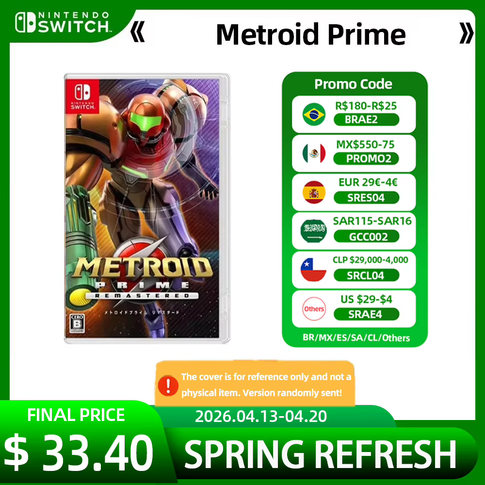 Metroid Prime remasterisé Nintendo Switch jeu offres physique