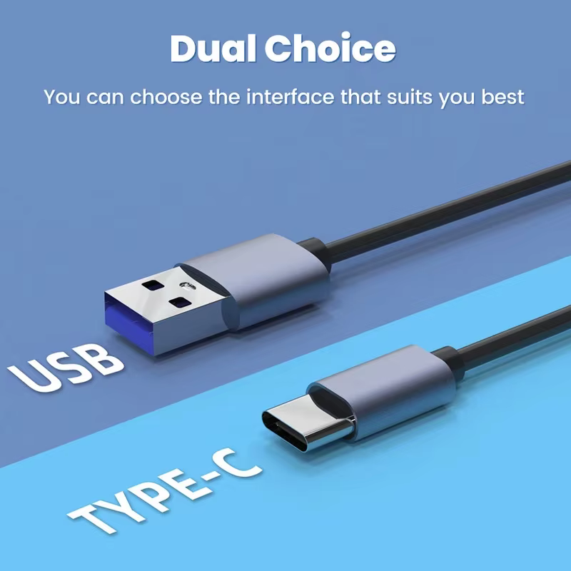6EN 1 Lecteur de Carte Multifonctionnel Adaptateur de Transfert de Données USB Haute Vitesse Type C Lecture de Mémoire SD/TF/XD/CF/M2 Pour Appareils Photo Ordinateur