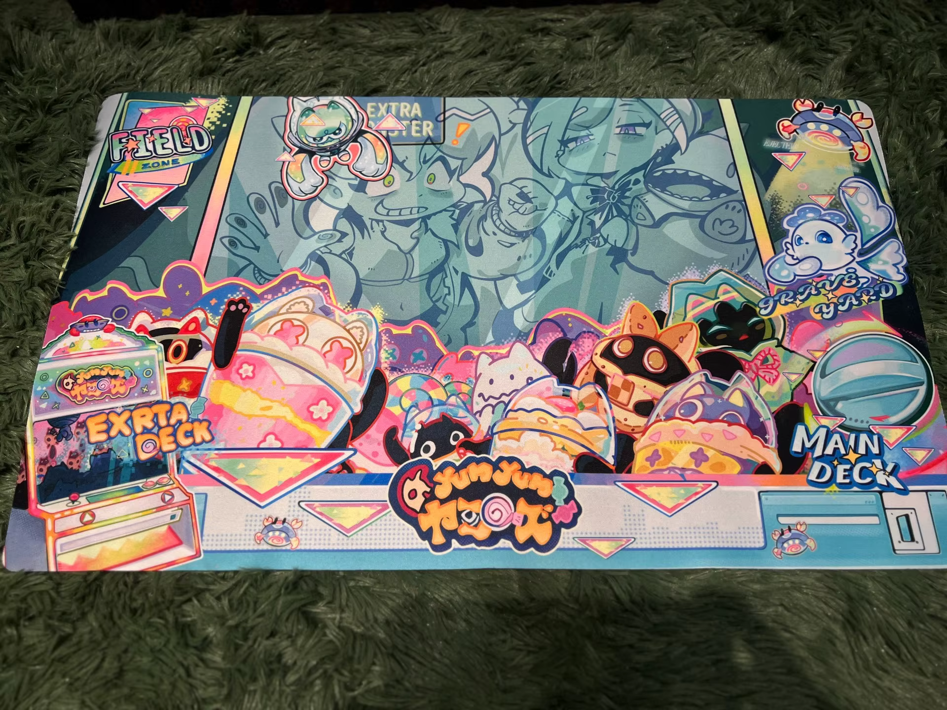 Tapis de jeu original DIY Yugioh LiveTwin et délicieux