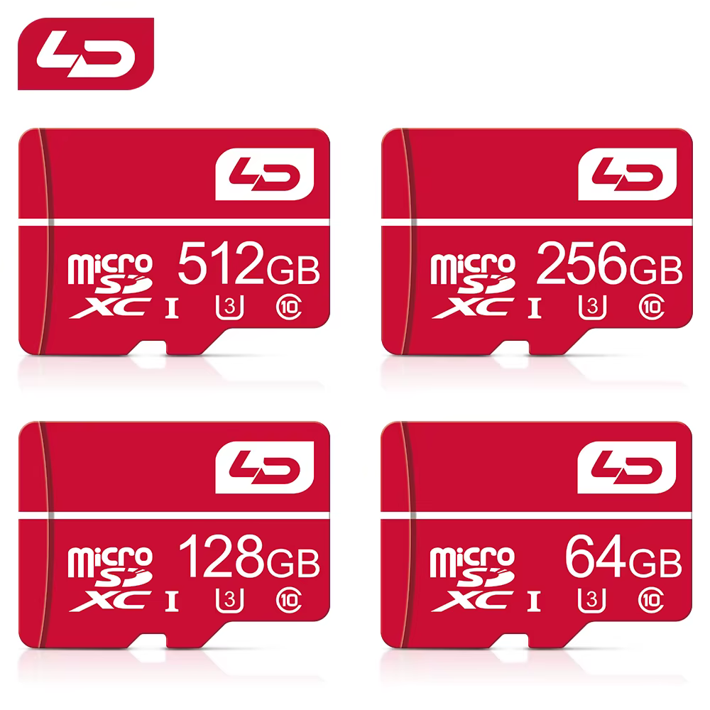 Carte mémoire MicroSD LD 4 Go 8 Go 16 Go 32 Go 256 Go UHS-I