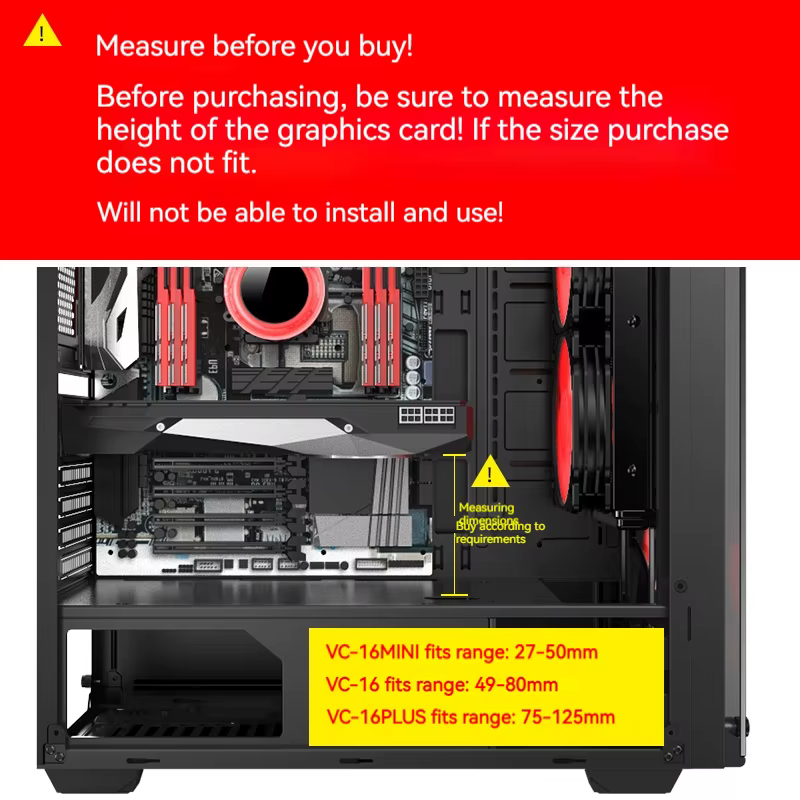 Support de carte graphique GPU