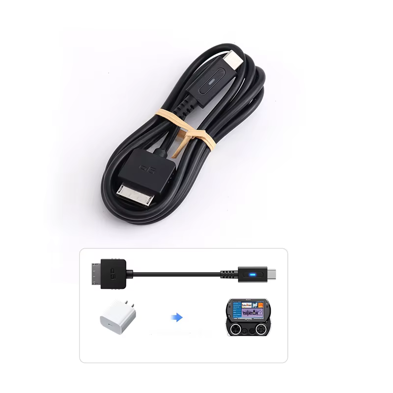 Câble USB-C PD de 1, 2 m pour contrôleur PSP GO