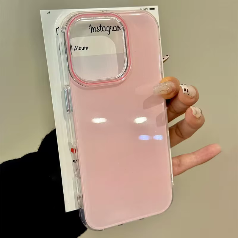 Coque de téléphone pare-chocs en Silicone, antichoc, bonbon, à la mode, pour iPhone 17 16 Pro Max 15 14 13 12 11 XS X XR 16E 7 8 16 Plus 17 Air Cover