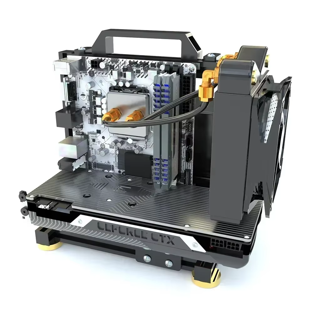 Support de cadre de boîtier de PC ouvert ITX MATX ATX
