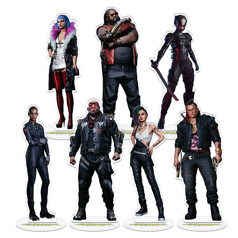 Cyberpunk 2077 V - Figurine de présentation