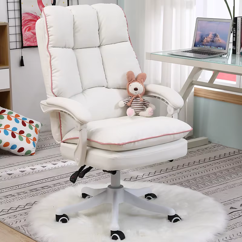 Fauteuil de Bureau Inclinable avec Repose-Pieds WCG