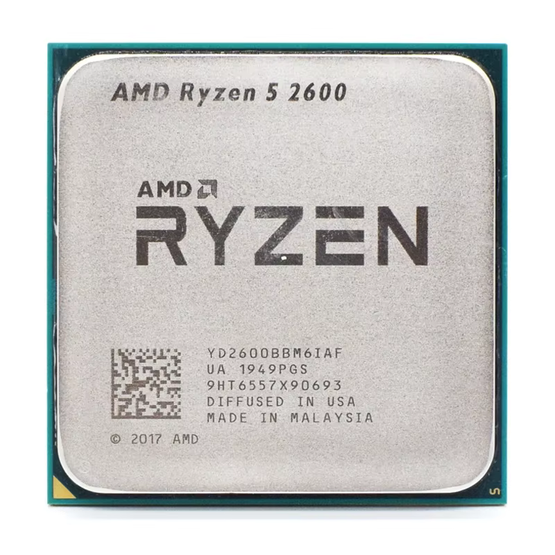 Processeur AMD Ryzen 5 2600 6 cœurs 12 threads 3