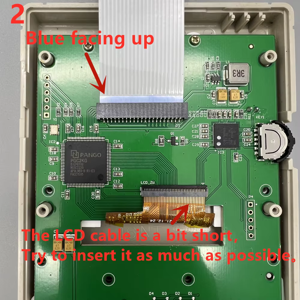 Kits d'écran LCD GB DMG de 2.45 pouces pour Gameboy IPS