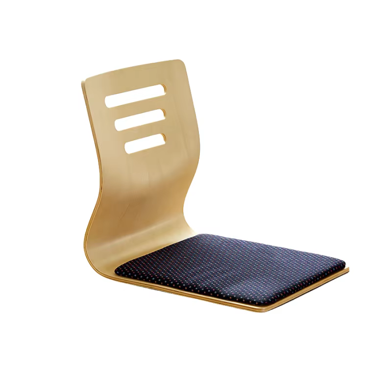 (2 pièces/lot) Damedai japonais coréen sièges Zaisu chaise meubles de salon asiatique traditionnel Tatami plancher sans jambes chaise siège