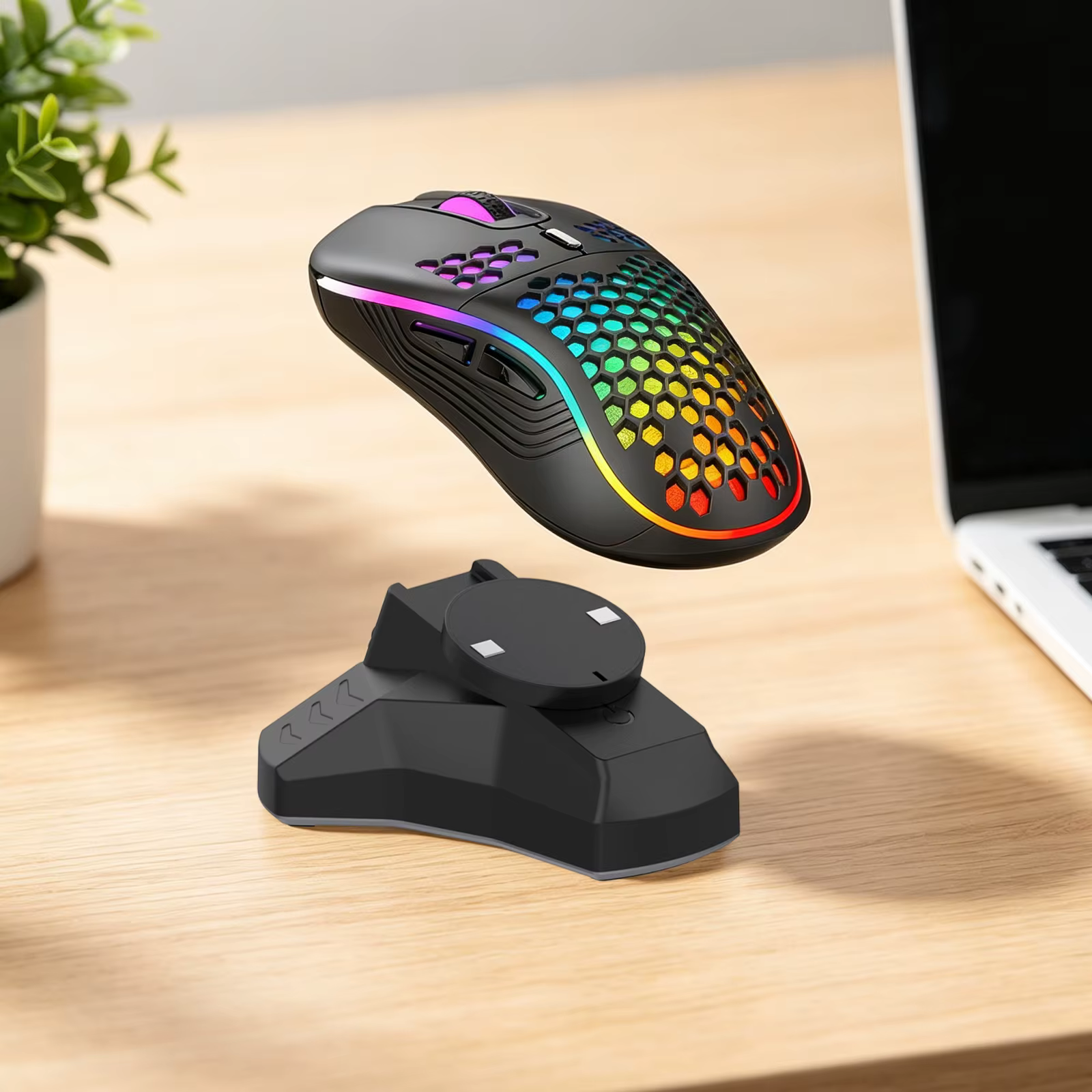 Station de charge pour souris de jeu