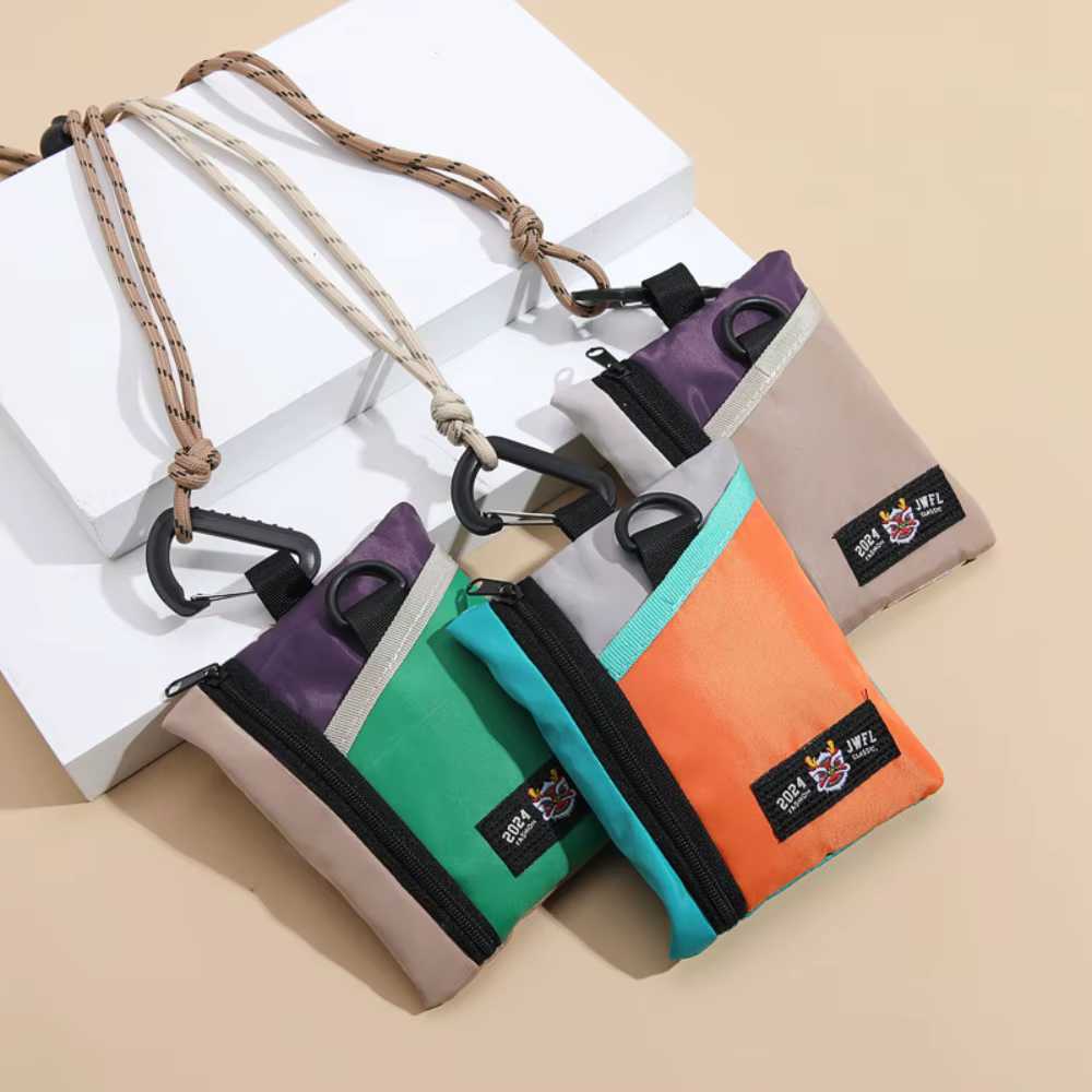 Porte-cartes en Nylon, sangle de cou, lanière, carte de crédit professionnelle, carte d'identité, Badge, portefeuille, porte-monnaie, pochette, sacs pour cartes de Bus d'étudiant