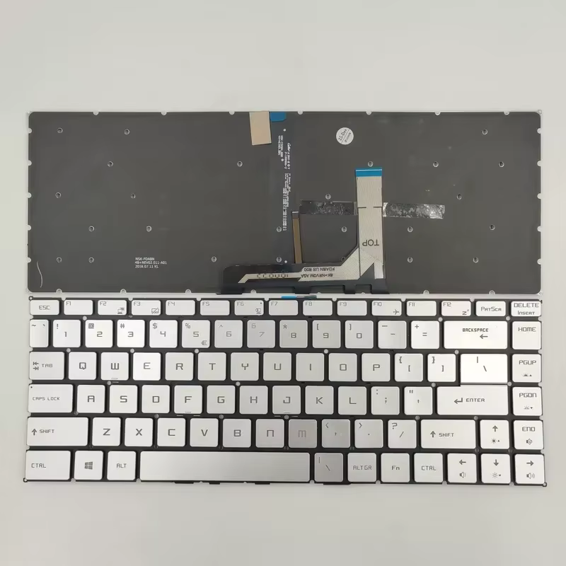 Clavier pour ordinateur portable MSI GS65 8SG 8SF Stealth Thin 8RE 8RF US