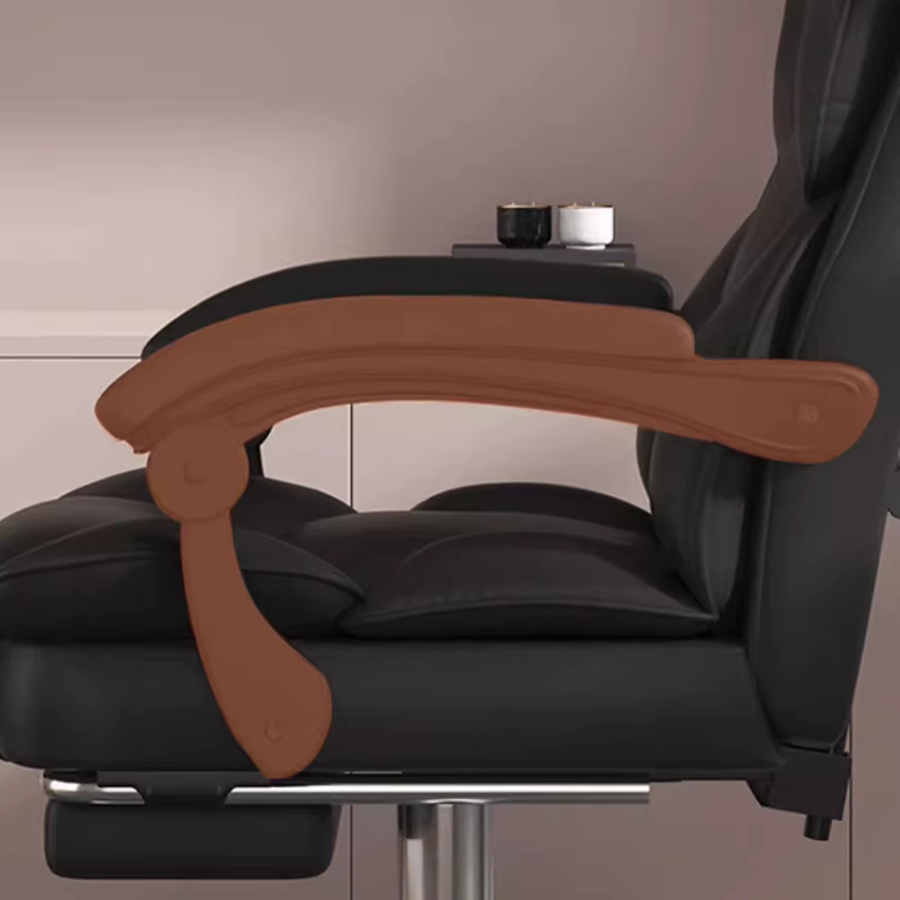 Chaise de bureau ergonomique de luxe nordique