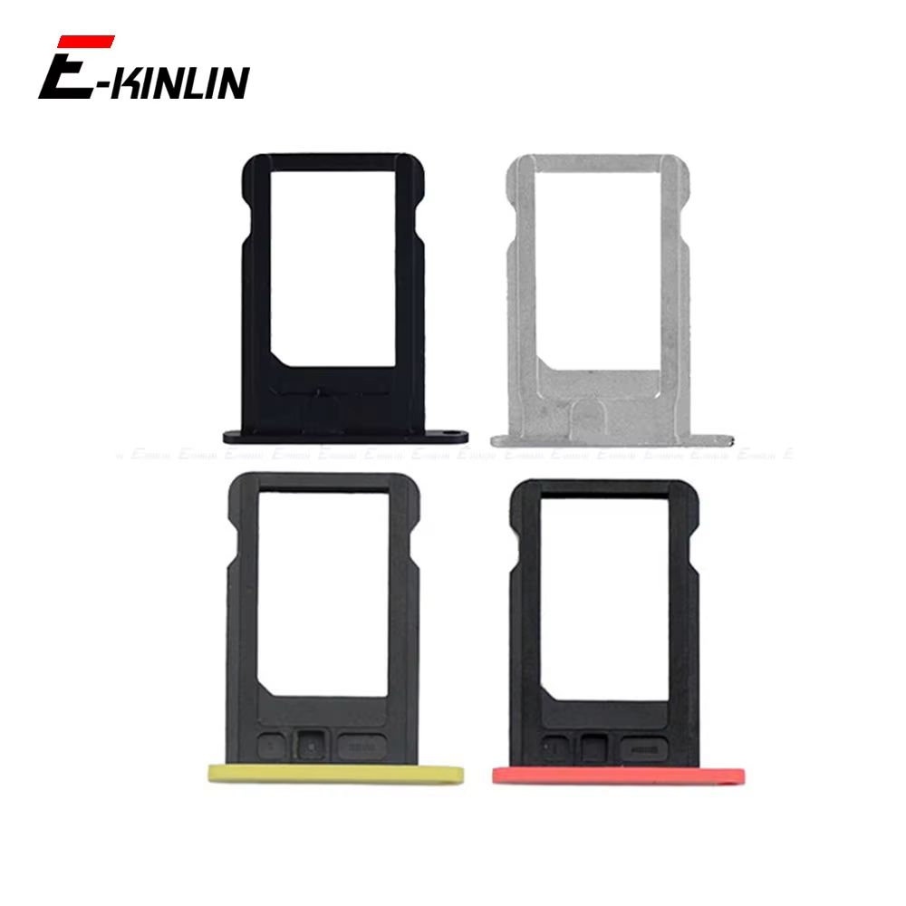Adaptateur de fente pour carte SIM, pièces de rechange pour iPhone 4, 4S, 5, 5S, SE, 5C
