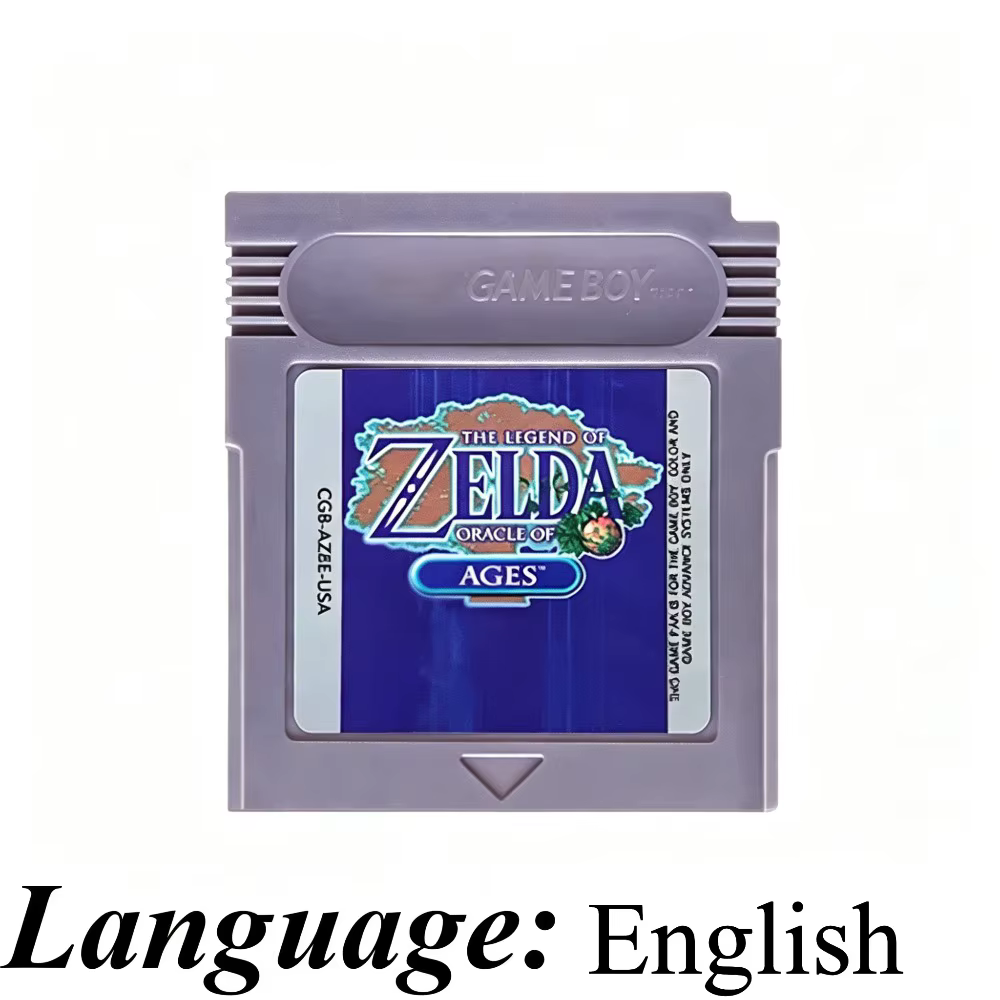 Cartouche de jeu vidéo GBC The Legend of Zelda 16 bits pour console Awakening DX Oracle of Seasons Oracle of Ages