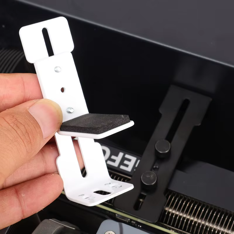 Support de carte graphique réglable, support de carte vidéo réglable, support GPU pour boîtier PC de bureau ITX/ATX, accessoire pour éviter l'affaissement