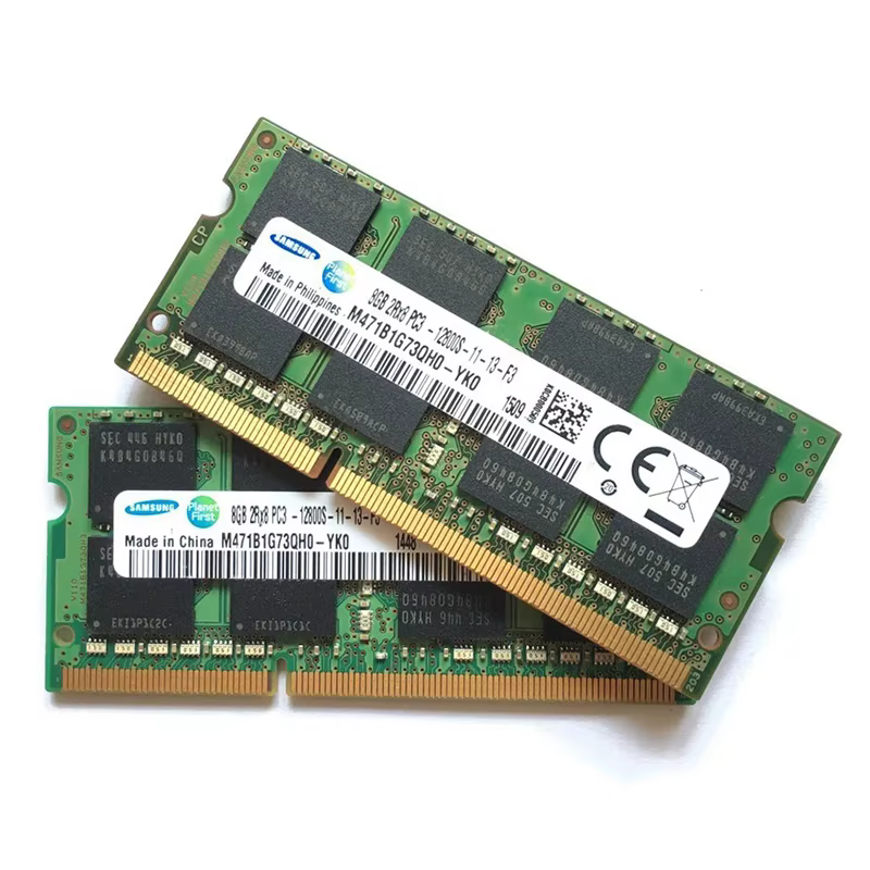 Samsung ordinateur portable Ram DDR3L DDR3 2GB 4GB 8GB 1600Mhz SO-DIMM PC3-12800 PC3L-12800