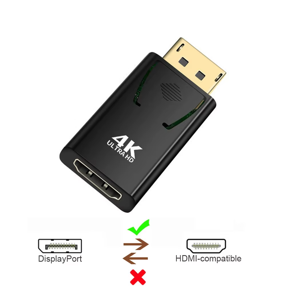 Adaptateur 4K DisplayPort vers HDMI
