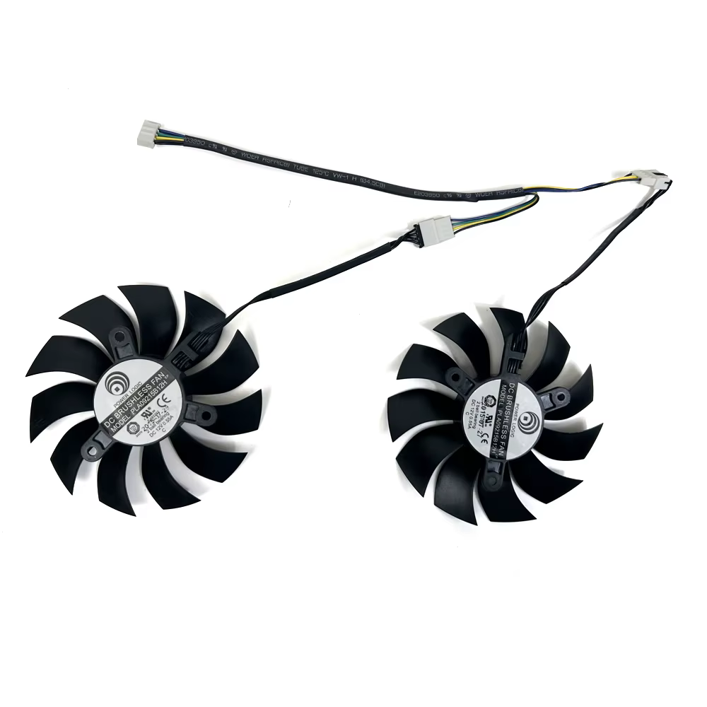2 pièces bricolage 87MM 4PIN PLA09215B12H GTX1080 TI GTX1070 1060 ventilateur GPU pour EVGA GTX 1080 1070 1060 GTX1060 ventilateur de carte vidéo graphique