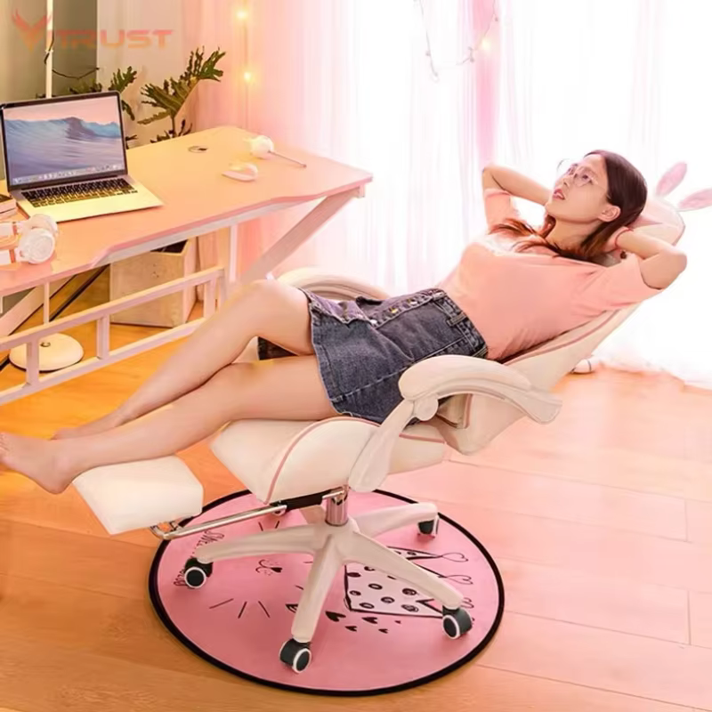 Poinchaise de bureau de dessin animé pour filles