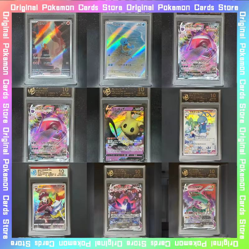 Cartes de collection Pokémon PTCG 100% originales, version japonaise, Charizard, Charmander, Gengar, cartes individuelles, jeu d'anime, jouets