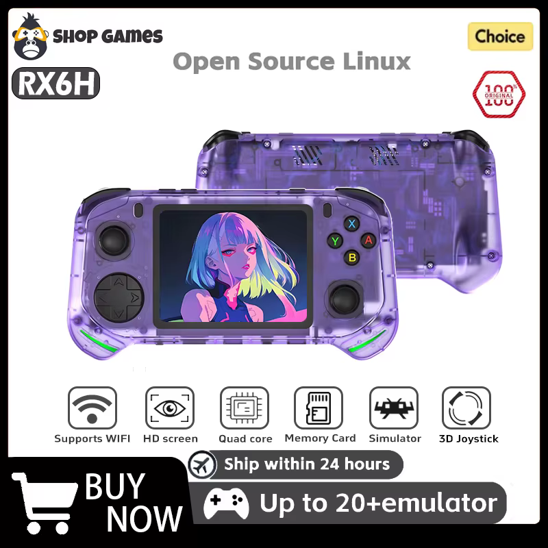 Console de jeu Portable rétro RX6H