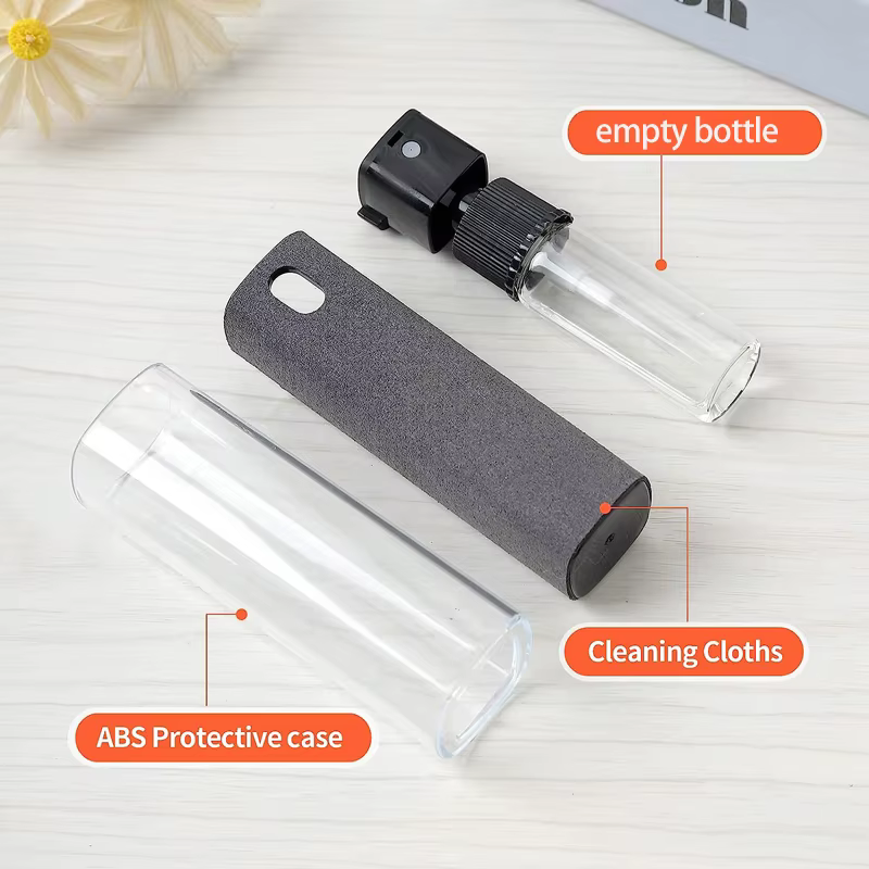 Kit de nettoyage d'écran 2 en 1 pour téléphone/ordinateur portable/tablette/TV/moniteur/écran de voiture