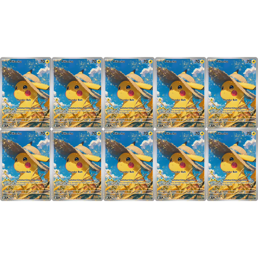 Cartes de collection DIY Pikachu VSTAR EN, carte individuelle faite maison, jeu classique, carte d'anime
