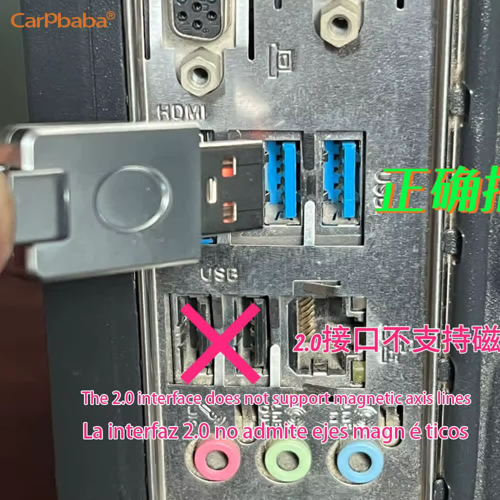 Hub USB G1HM6 8K pour jeux - Hub USB 2 à 3 ports 8000 Hz avec alimentation indépendante et écran