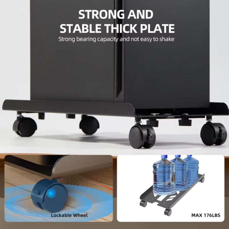 Support pour tour d'ordinateur compatible avec la plupart des PC pour le bureau à domicile