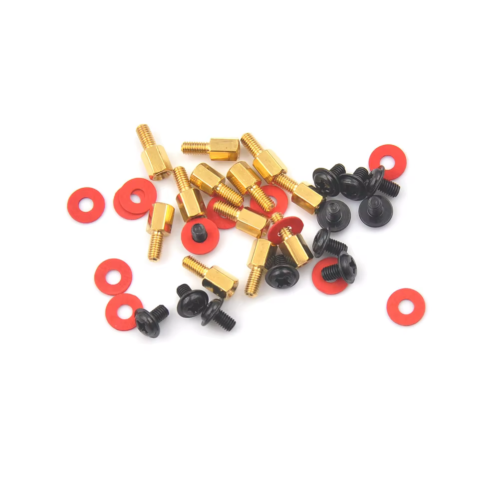36 pièces/kit Vis de rehausseur de carte mère pour boîtier PC