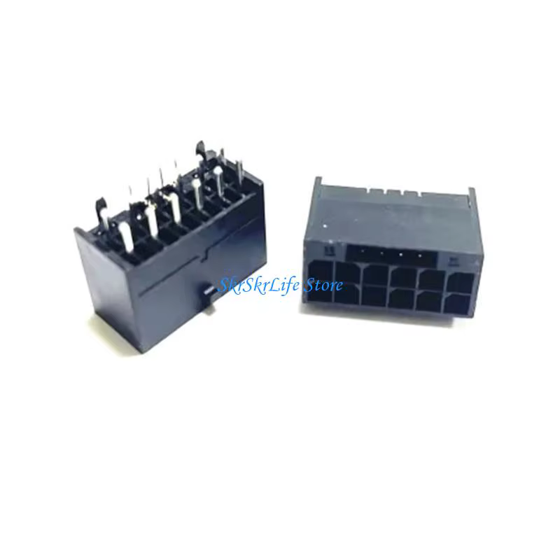 E65E PCIE 5.0 Connecteur d'alimentation carte graphique 12VHPWR pour 3090ti RTX4080 RTX4090