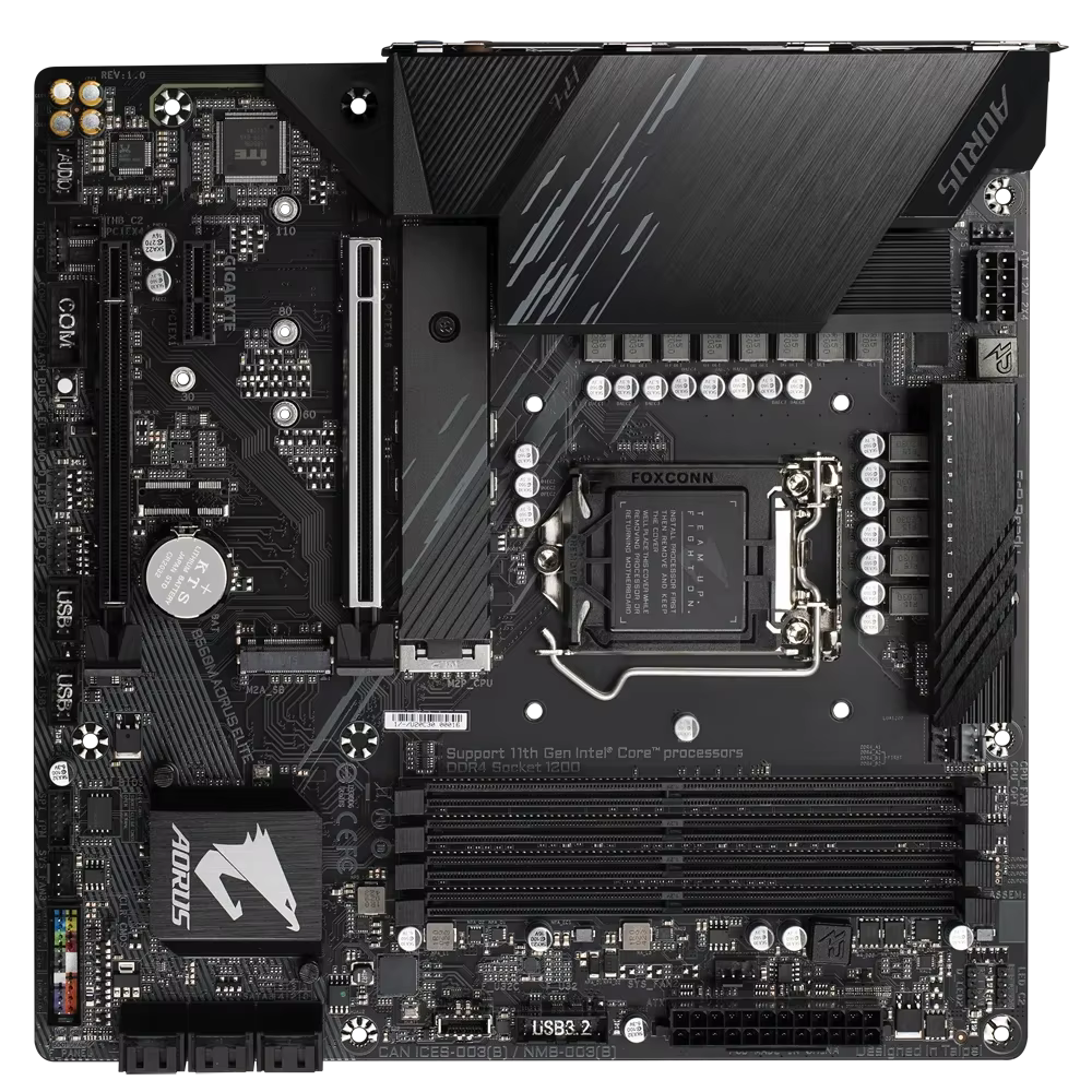 Carte mère GIGABYTE B560M AORUS ELITE LGA1200 DDR4 HDMI+DP M-ATX