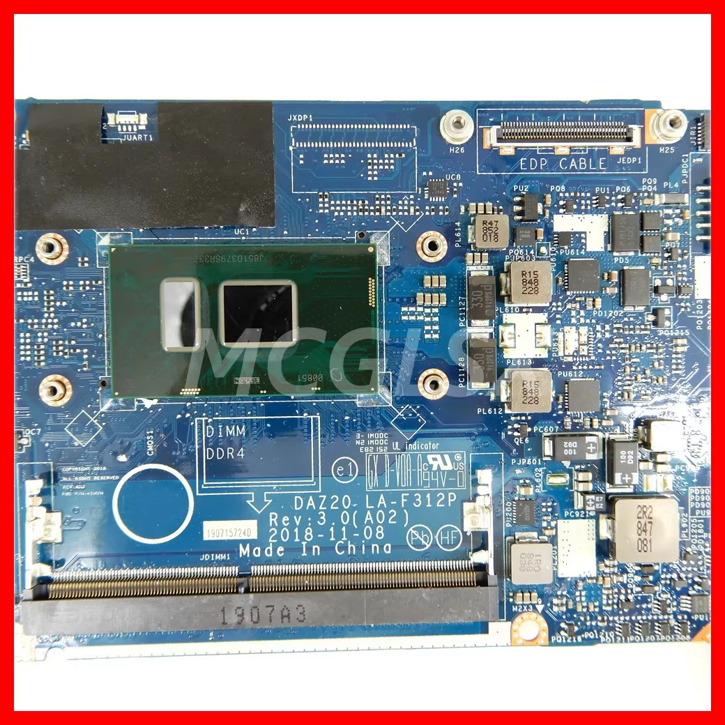 F312P carte mère pour Dell Latitude 7290 7390