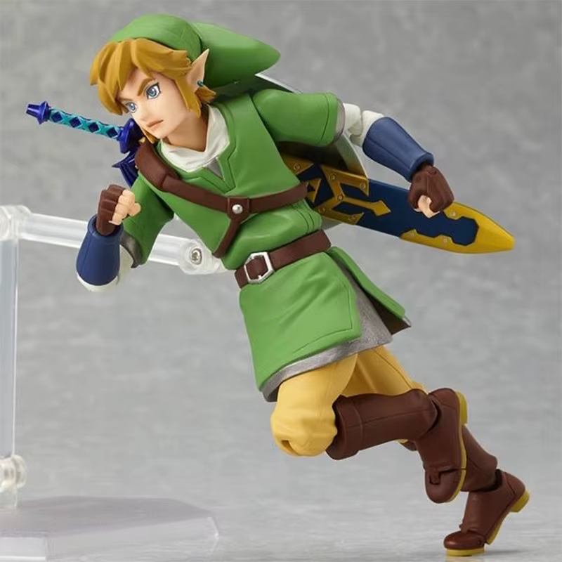 Zelda Link – jouets périphériques d'animation de jeu Nintendo, figurine Figma, modèle mobile d'action, Collection de statues d'ornement